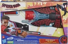 nerf spiderman across the spiderverse - miles morales web dart blaster