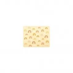 tovaglietta antiscivolo - arcobaleno - 43x34x0.2cm