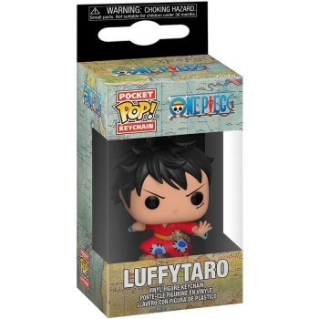 one piece - luffy in kimono 4cm - pocket pop keychain portachiavi