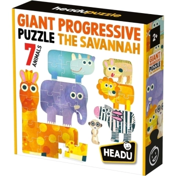 giant progressive puzzle the savannah