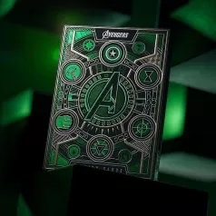 avengers green edition - mazzo di carte - poker e ramino