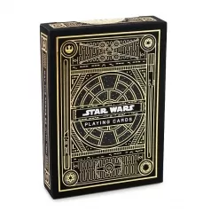 star wars - gold foil special edition - mazzo di carte - poker e ramino