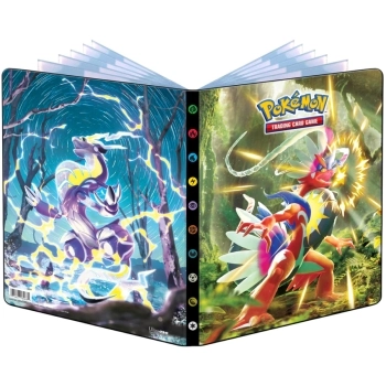 pokemon gcc - album 9 tasche 14 pagine - pokemon scarlatto e violetto