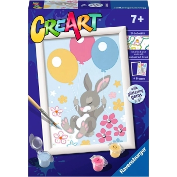 creart - bunny con palloncini