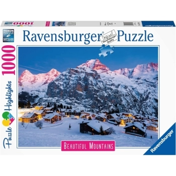 oberland bernese, svizzera - puzzle 1000 pezzi