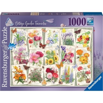 collezione di fiori - puzzle 1000 pezzi