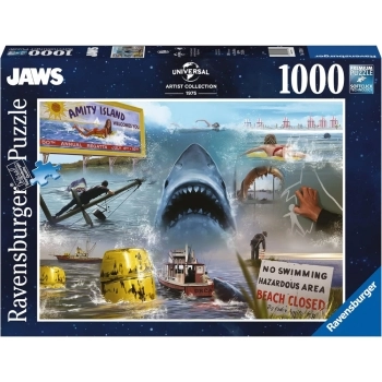 jaws - lo squalo - puzzle 1000 pezzi