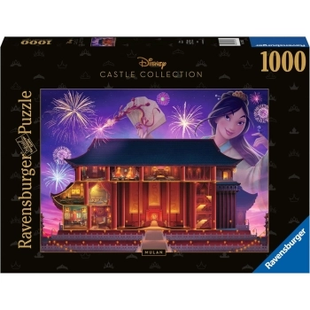 disney: castle collection - mulan - puzzle 1000 pezzi