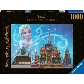 disney: castle collection - elsa - puzzle 1000 pezzi