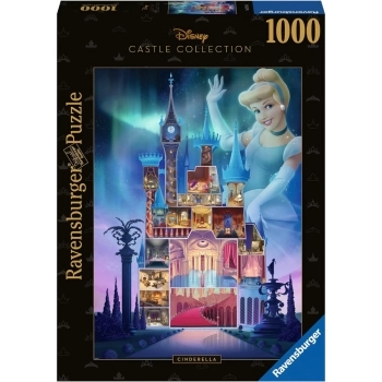 disney: castle collection - cenerentola - puzzle 1000 pezzi