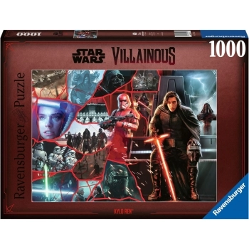 star wars villainous: kylo ren - puzzle 1000 pezzi