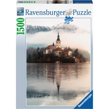 isola di bled, slovenia - puzzle 1500 pezzi