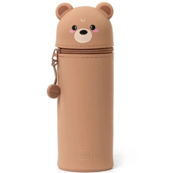 astuccio 2 in 1 in morbido silicone - kawaii - orsetto