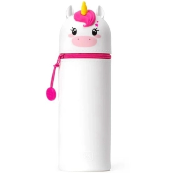 astuccio 2 in 1 in morbido silicone - kawaii - unicorn