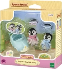 pinguini con auto