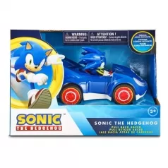 pull and speed - sonic the hedgehog - macchinina a retrocarica