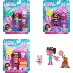 gabby's dollhouse - pack da 2 personaggi e accessori - assortimento