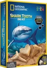 national geographic - kit di scavo denti di squalo