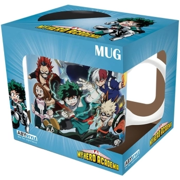 my hero academia - tazza 320ml - heroes vs villain