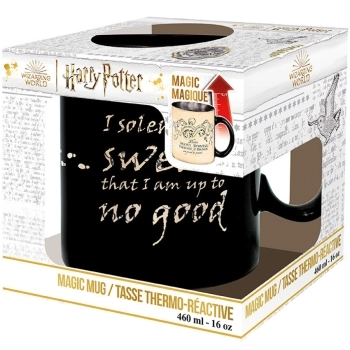harry potter - tazza heat change 460ml - la mappa del malandrino
