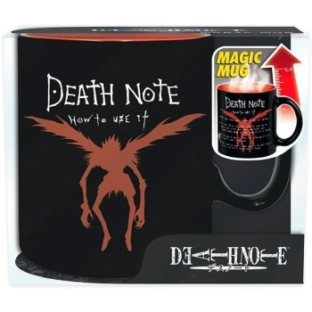 death note - mug heat change - 460 ml - kira & ryuk - box