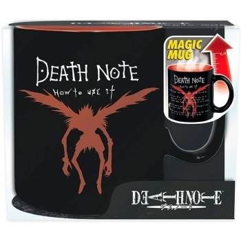 death note - tazza heat change 460ml - kira e ryuk