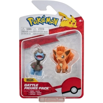 pokemon - battle figure pack - vulpix & deino