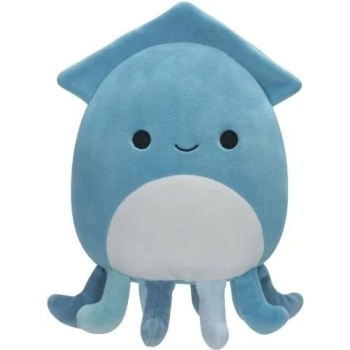 squishmallows - sky teal squid - peluche 20cm