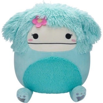 squishmallows - joelle the bigfoot with flower - peluche 30cm