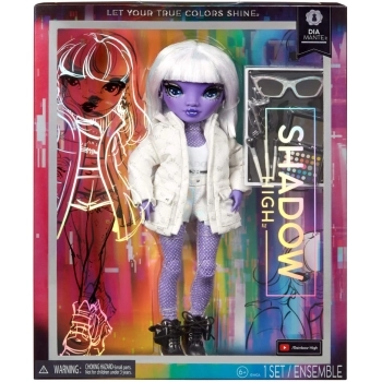 rainbow high - shadow high - dia mante (purple) - s23 fashion doll