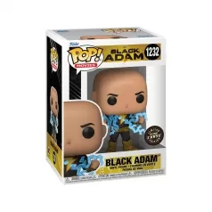 dc comics: black adam - black adam 9cm - funko pop 1232 glow chase limited edition