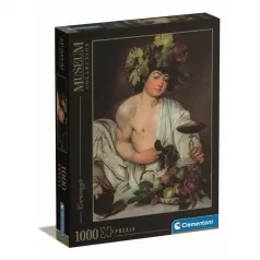 bacco (caravaggio)- museum collection - puzzle 1000 pezzi