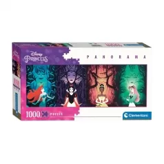 panorama disney princess - puzzle 100 pezzi high quality collection