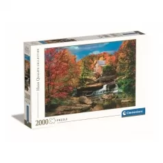 glade creek grist mill - puzzle 2000 pezzi high quality collection