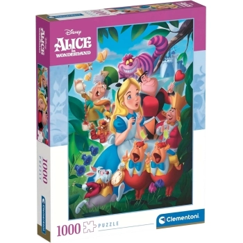 alice in wonderland - puzzle 1000 pezzi
