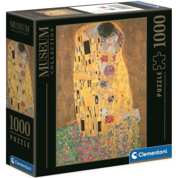 il bacio (klimt) - museum collection - puzzle 1000 pezzi