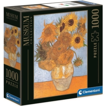 i girasoli (van gogh) - museum collection - puzzle 1000 pezzi