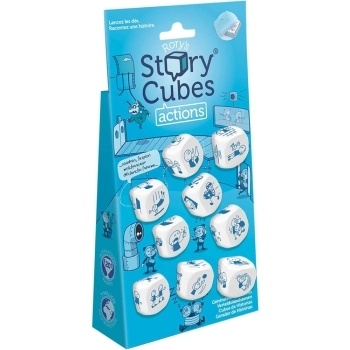 rory's story cubes - actions (azzurro)