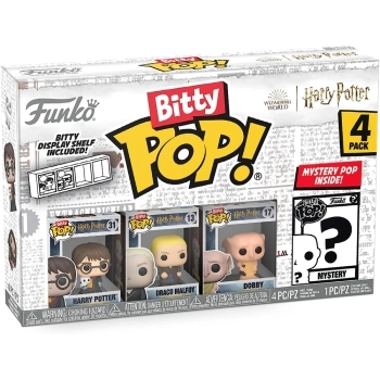 harry potter - harry potter 4 pack 3cm serie 1 - funko pop bitty