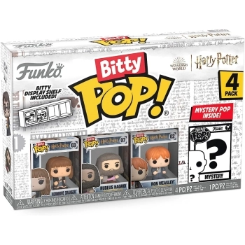 harry potter - hermione 4 pack 3cm serie 2 - funko pop bitty