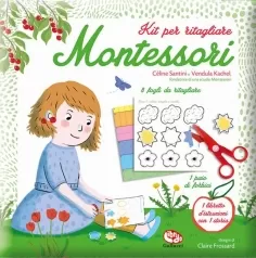 kit per ritagliare montessori. ediz. a colori