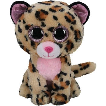 beanie boos - livvie - leopardo 15cm