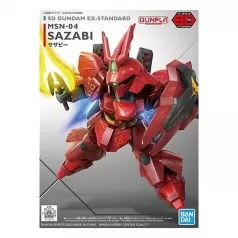 sd gundam ex-standard - sazabi