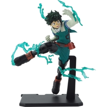 my hero academia - super figure collection - izuku one for all - statua 16,5 cm