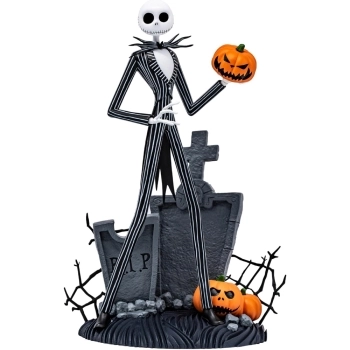 nightmare before christmas - super figure collection - jack skellington - statua 20cm