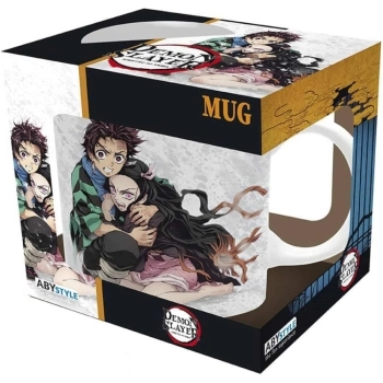 demon slayer - tazza 320ml - tanjiro e nezuko