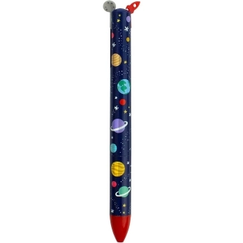 click&clack - penna a due colori spazio