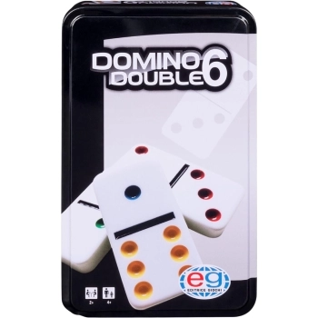 domino travel con confezione in metallo