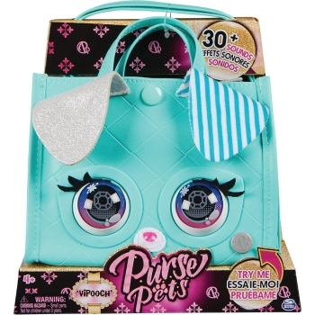 purse pets - totes perfect cane blu