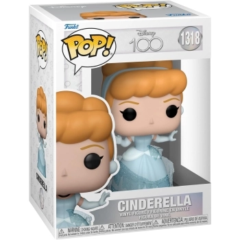 disney: 100th anniversary - cinderella 9cm - funko pop 1318